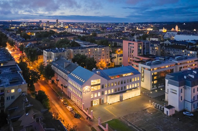 Tech Loft pastatas iš oro