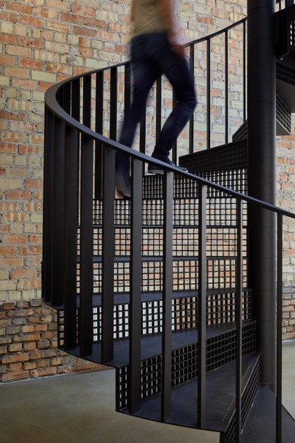 Tech Loft laiptinės detalė