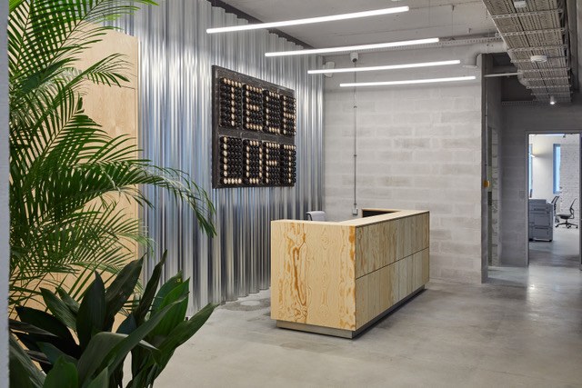 Tech Loft recepcijos zona